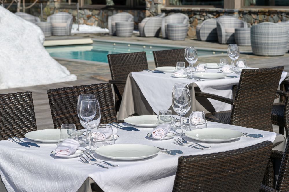 Hotel Annapurna Courchevel - Restaurant