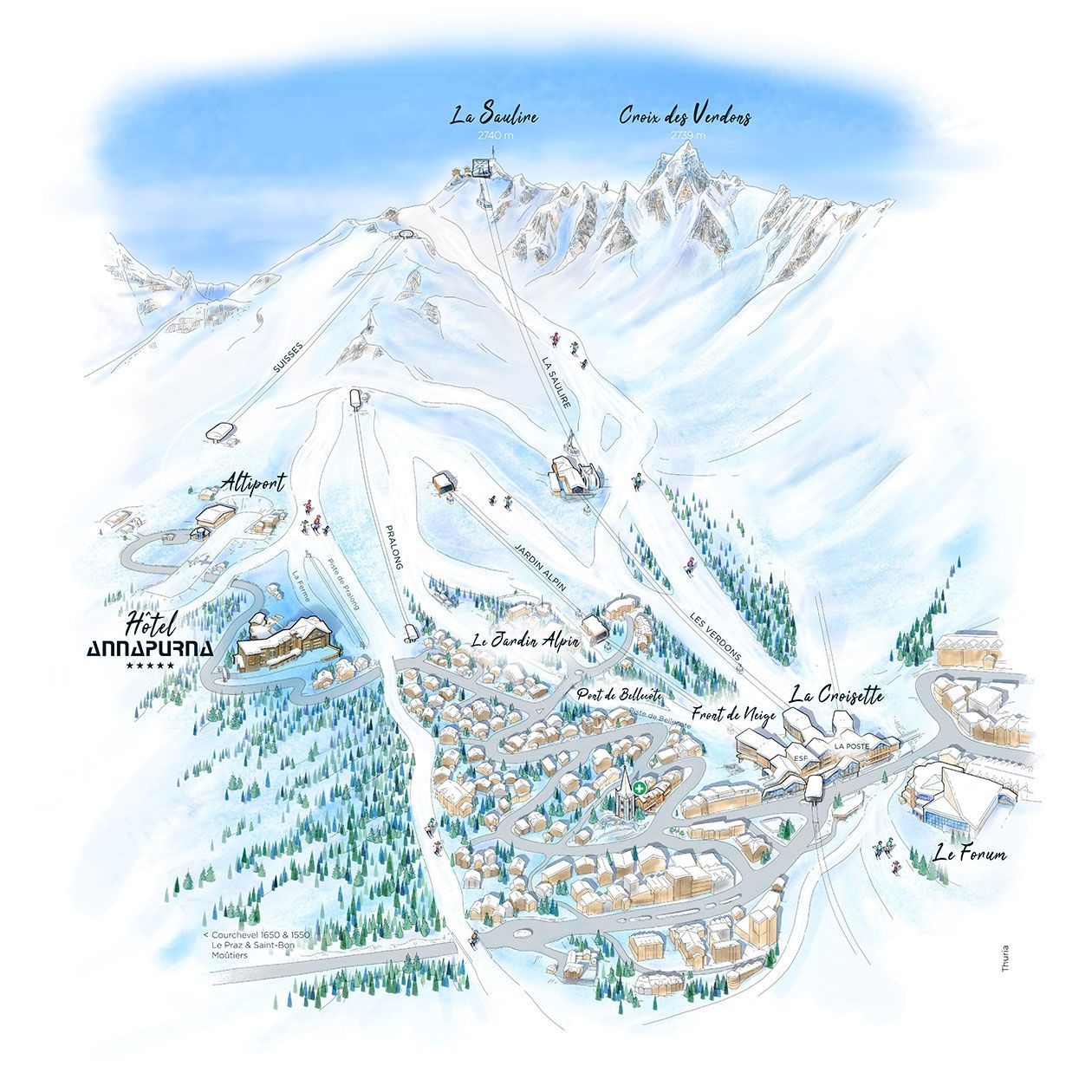 Courchevel 1850 Resort Guide 